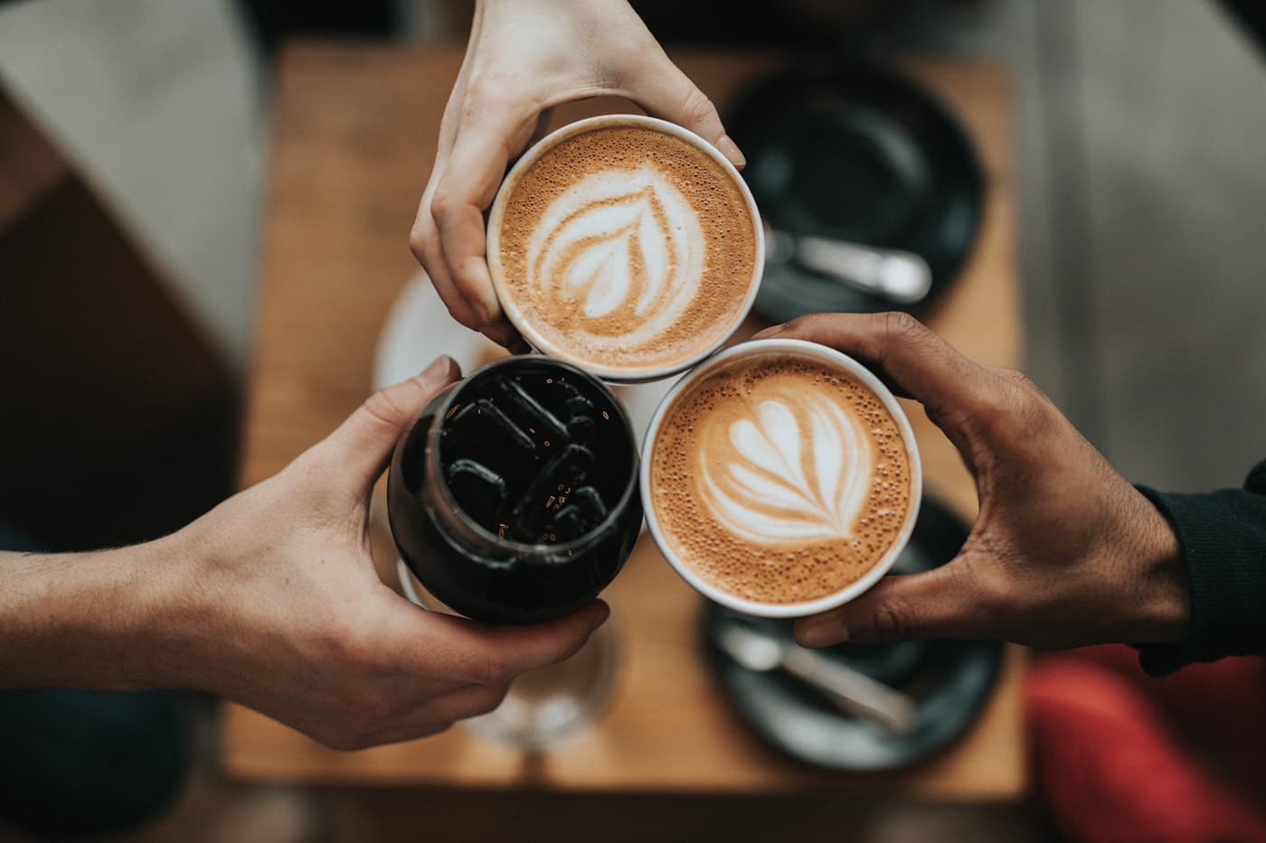 Kaffee und Café-Atmosphäre (Beispiel)
